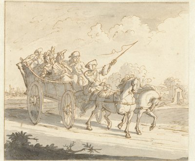 gårdsvogna av Caspar Luyken