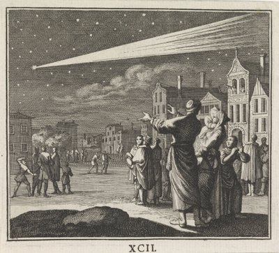Emblem: komet av Caspar Luyken