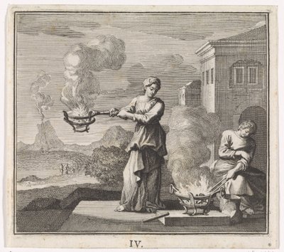 Emblem: ild av Caspar Luyken