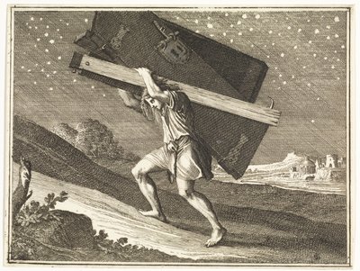 Samson bærer Gazas porter av Caspar Luyken