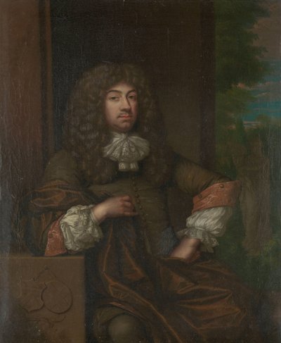 Portrett av Jan Boudaen Courten (1635-1716), herre over St. Laurens, Schellach og Popkensburg, dommer og rådmann i Middelburg av Caspar Netscher (copy after)