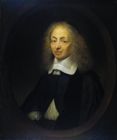 Portrett av Constantijn Huygens av Caspar Netscher