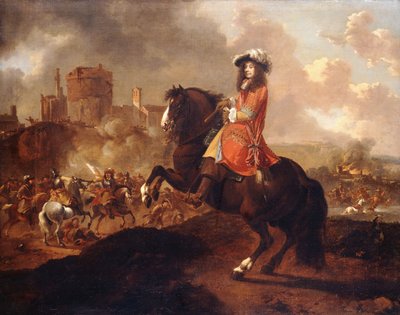 Portrett av en adelsmann, identifisert som James, Duke of Monmouth av Caspar Netscher