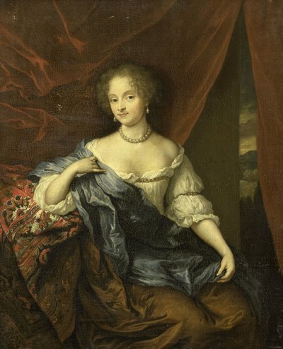 Portrett av en kvinne, muligens et medlem av van Citters-familien av Caspar Netscher