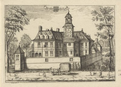 Huset Plettenburg i Jutphaas Plettenburg i Jutphaes (tittel på objekt) av Caspar Specht