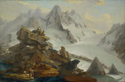 Lauteraarbreen av Caspar Wolf