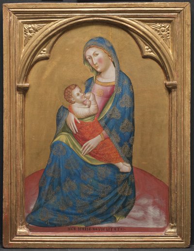 Madonna av ydmykhet av Caterino Veneziano