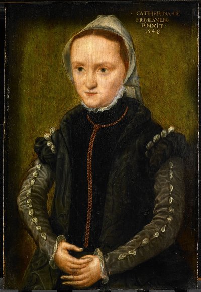 Selvportrett, 1548 av Catharina van Hemessen