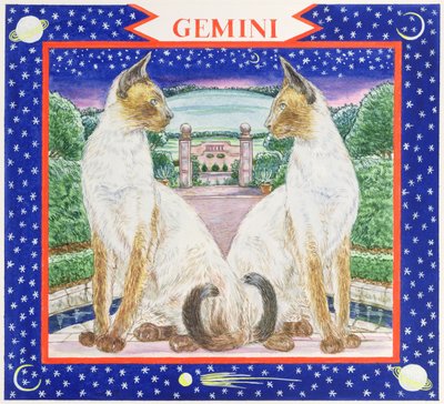 Gemini (wc på papir) av Catherine Bradbury