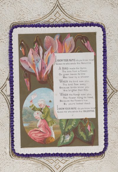 Valentine, 1874. av Catherine Greenaway