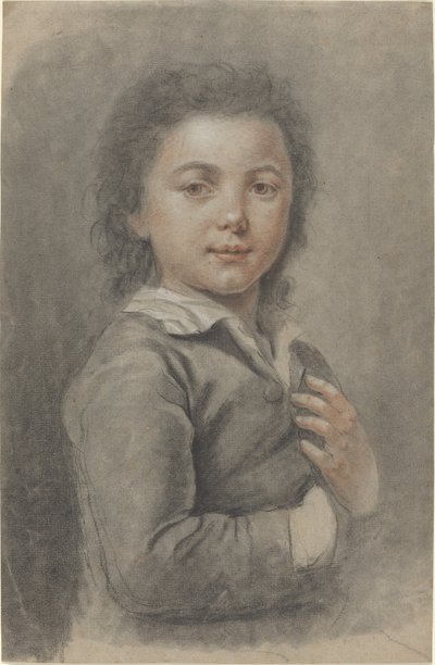Portrett av en ung gutt av Catherine Lusurier