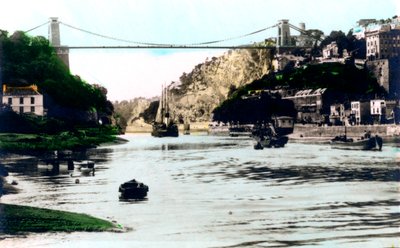 Clifton Suspension Bridge, Bristol, 1926. av Cavenders Ltd