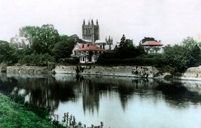 Hereford katedral, 1926. av Cavenders Ltd