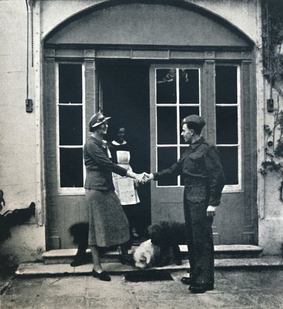 Farvel, fotmann, Lykke til, soldat, 1941 av Cecil Beaton
