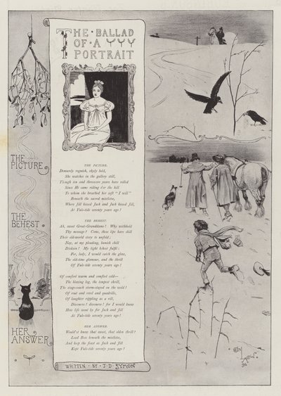The Ballad of a Portrait, av J D Symon av Cecil Charles Windsor Aldin