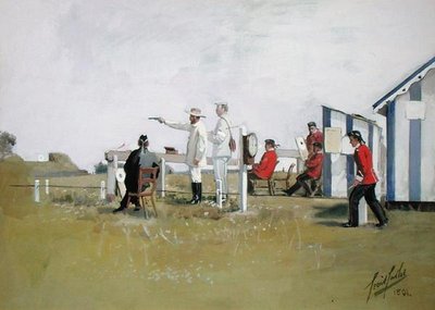 The Pistol Range, Bisley Camp av Cecil Cutler