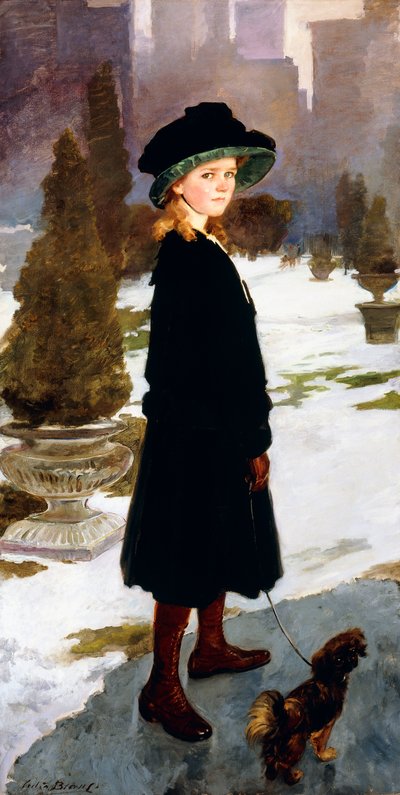 Portrett av Alice Davison av Cecilia Beaux