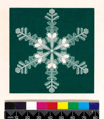 Snøkrystaller av Cecilia Glaisher