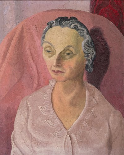 Portrett av fru R.A. Gorer av Cedric Morris