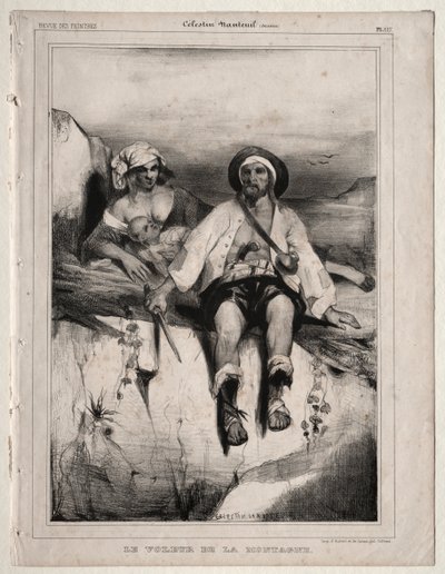 Røveren fra fjellet av Celestin Francois Nanteuil