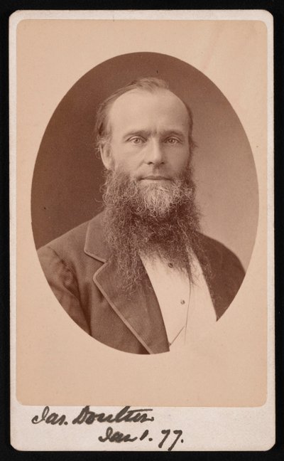 Portrett av James Doulton, 1877. av Centennial Photographic Company