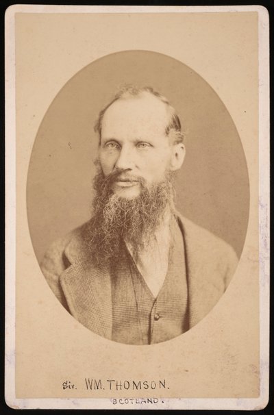 Portrett av Sir William Thomson, 1st Baron Kelvin 1824-1907, 1876. av Centennial Photographic Company