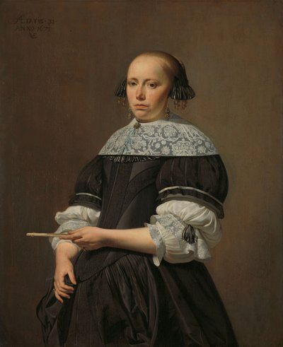 Elisabeth van Kessel (1640-1717), kone til Willem Jacobsz Baert av Cesar Boetius van Everdingen