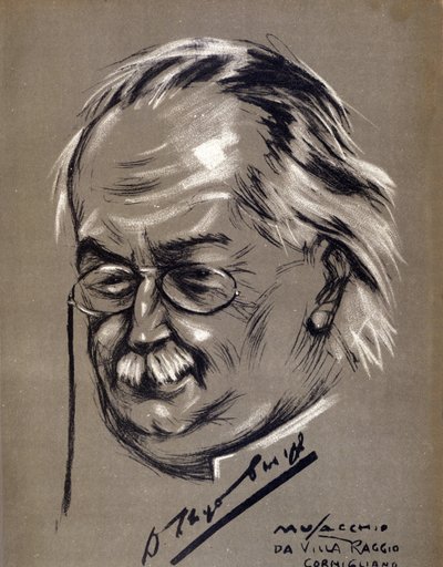 David Lloyd George (1863-1945), britisk politiker. Tegneserie av Cesare Musacchio (født 1882) av Cesare Annibale Musacchio
