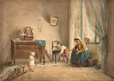 Det første trinnet, 1800-tallet. av Cesare Provaggi