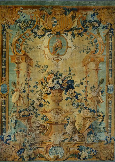 Såpefabrikkpanel: Høst, ca. 1717. av Chaillot Workshops Royal Savonnerie Manufactory