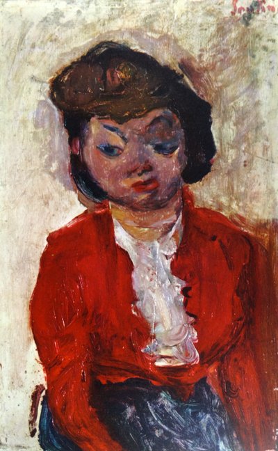 Engelsk kvinne 1922, av Chaïm Soutine (1893 – 1943). av Chaim Soutine