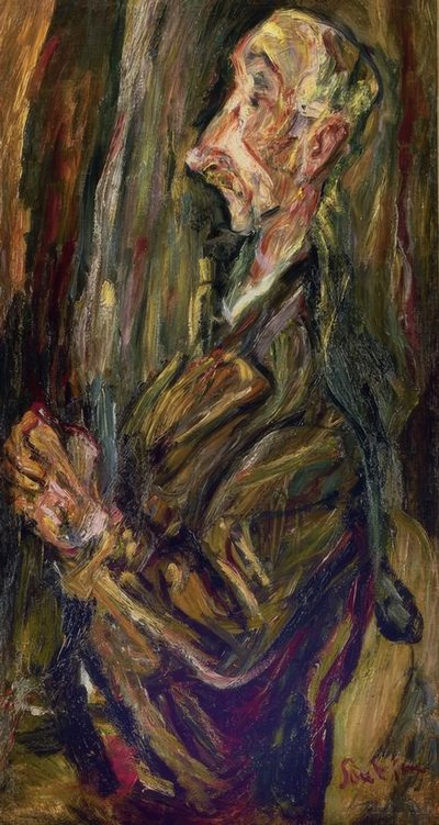 MAN I BØNN - TYVENDE ÅRHUNDRE - FRANSK EKSPRESSJONISME av Chaim Soutine