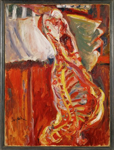 Halv side av oksekjøtt, ca. 1922–23 (maleri på lerret) av Chaim Soutine