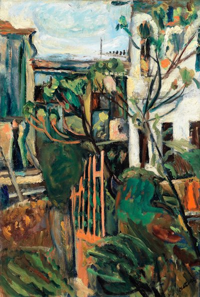 Hus nær Paris av Chaim Soutine