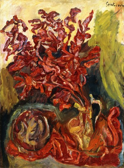 Gladiolen, ca. 1919 av Chaim Soutine