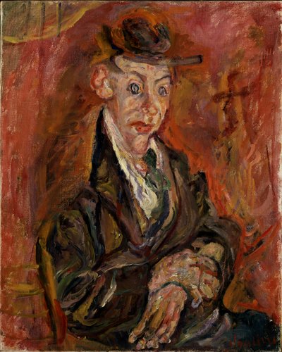 Kvinne med runde øyne av Chaim Soutine