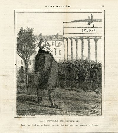 Illustrasjon av Cham (1819-1879) i Le Charivari av Amédée de Noé