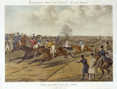 The Leamington, 20. oktober 1840: Kommer inn (litho-farge) av Charles Hunt