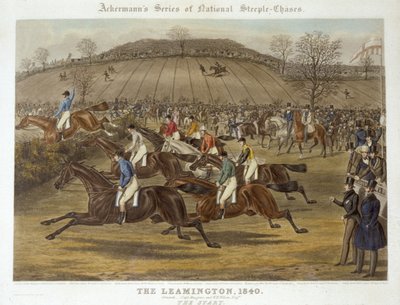 The Leamington, 20. oktober 1840: The Start (farge litho) av Charles Hunt