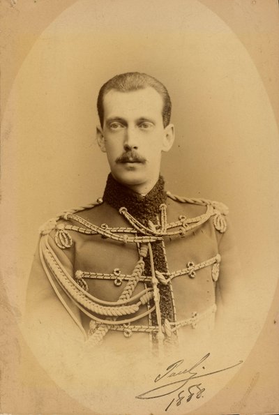 Portrett av storhertug Paul Alexandrovich av Russland (1860-1919) av Charles Bergamasco
