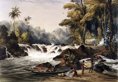 Christmas Cataract on the River Berbice, fra 