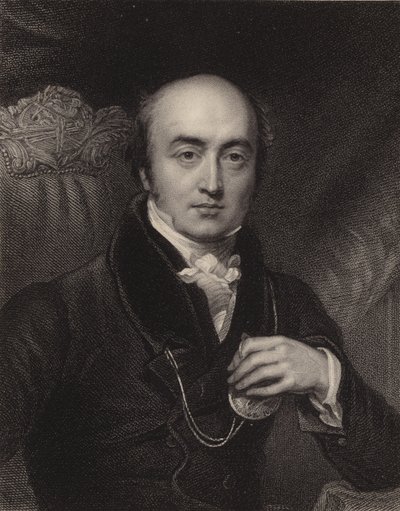 Sir Thomas Lawrence (gravering) av Charles (after) Landseer