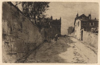 Rue de Mont Cenis, Montmartre av Charles A. Platt