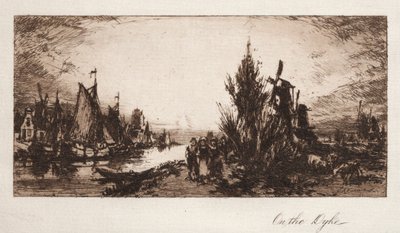 On the Dyke, 1885. av Charles A. Vanderhoof