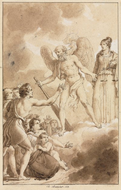 Allegori, 1818. av Charles Abraham Chasselat