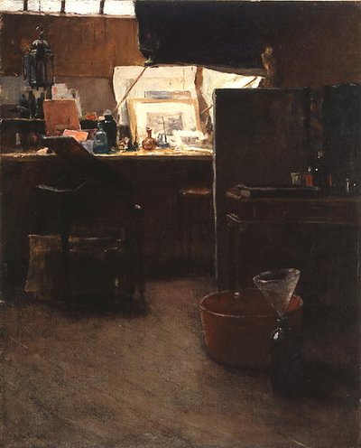 Et hjørne i et Etcher