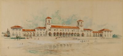 Hovedbygningen, Richmond Beach Park, Staten Island av Charles Adams Platt