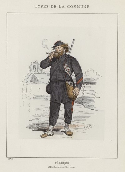 Federes, Menilmontant-Charonne av Charles Albert d Arnoux Bertall