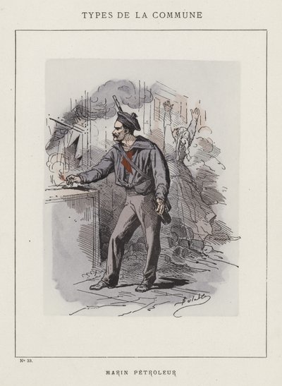 Marin Petroleur av Charles Albert d Arnoux Bertall