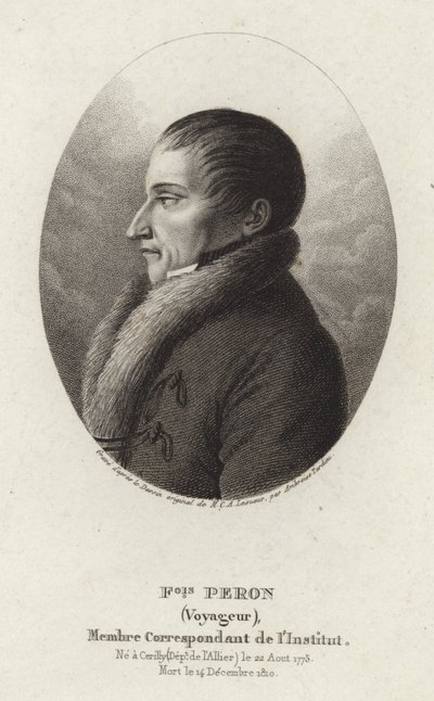 Francois peron av Charles Alexandre Lesueur